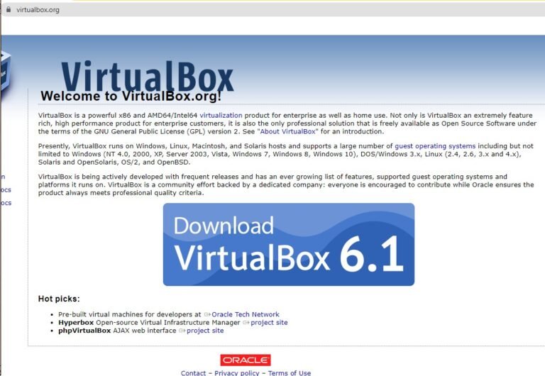 Read more about the article 001-Downloading and Installing Virtual Box